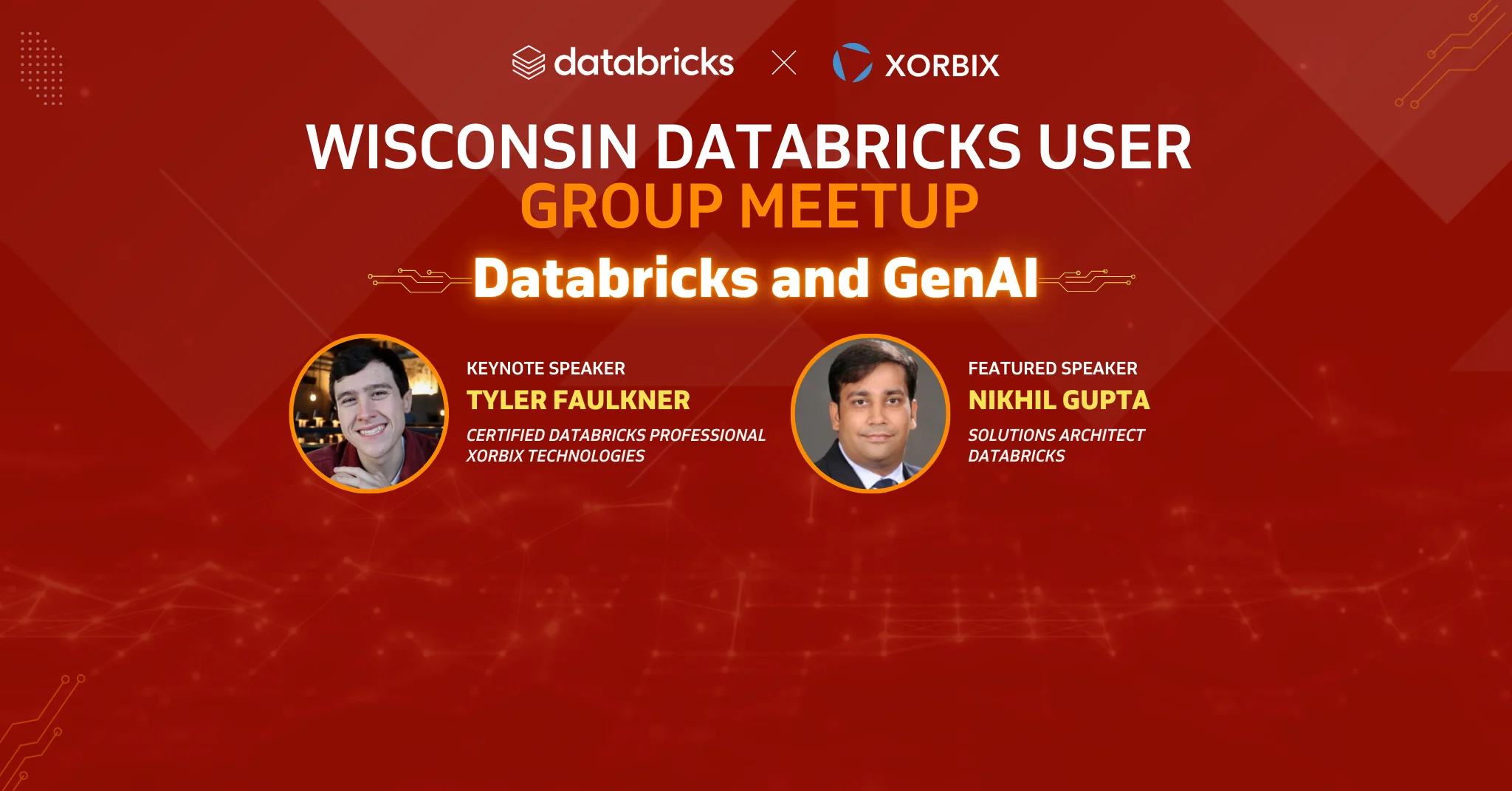 Wisconsin Databricks User Group Meetup speaker