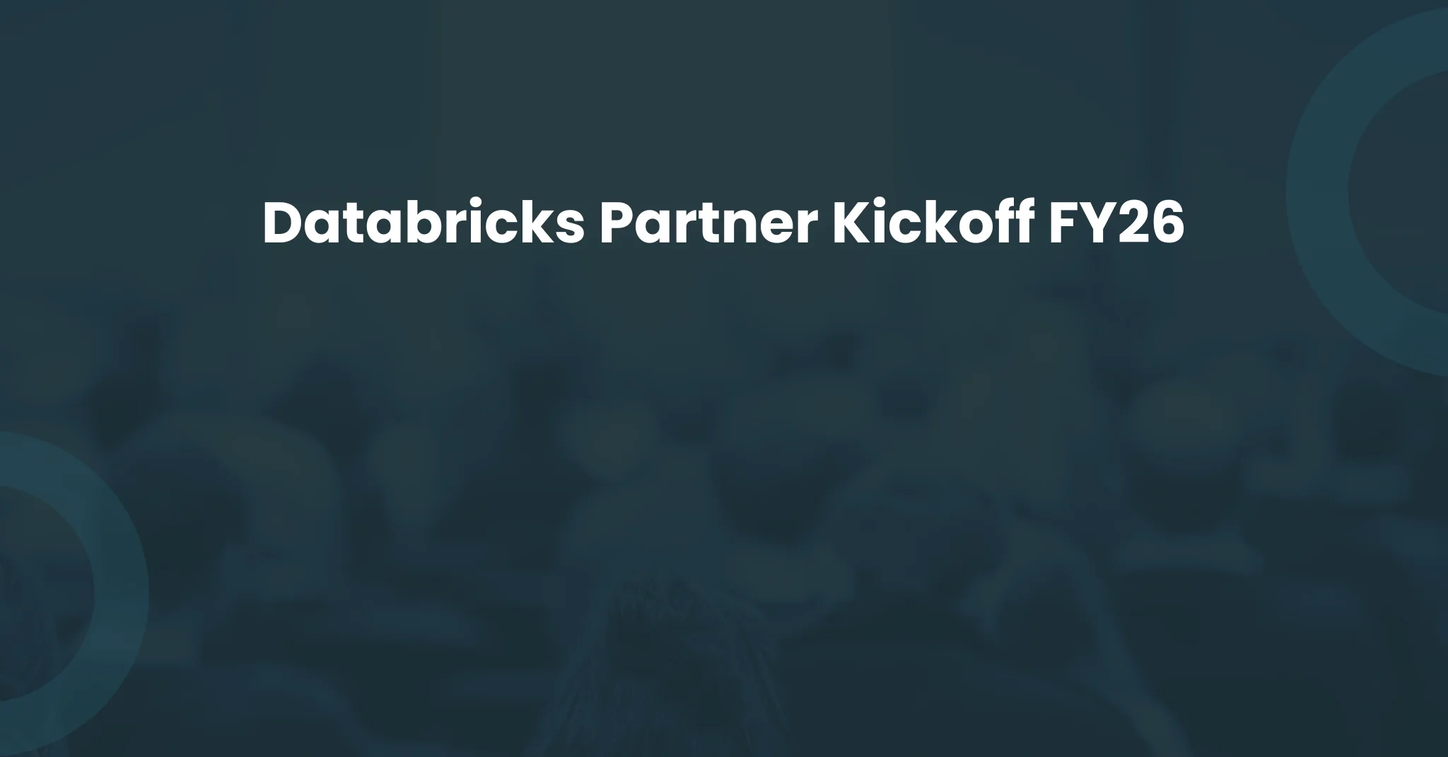 Data Bricks kick off