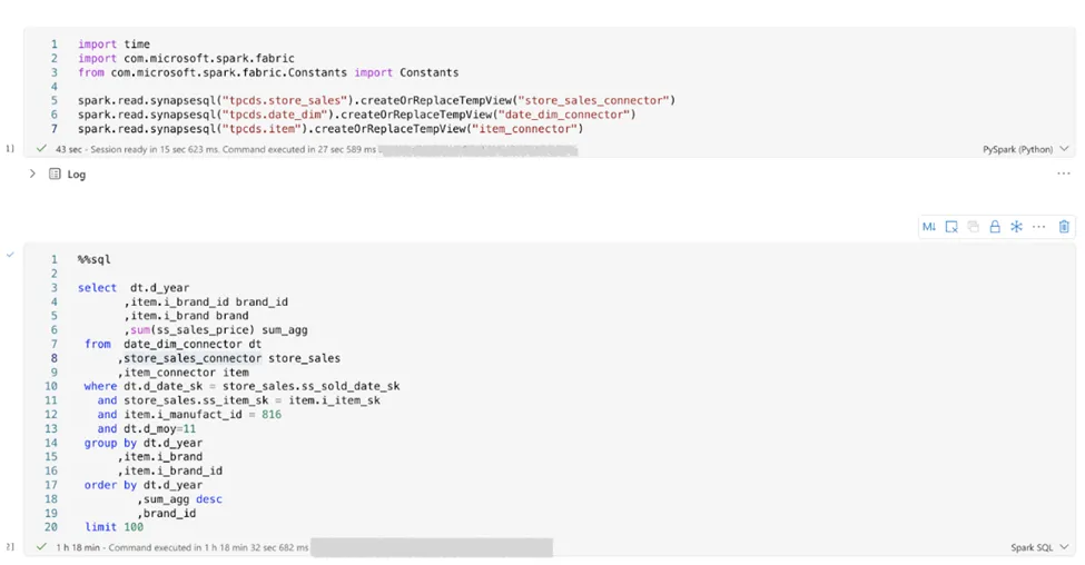 Spark Connector for Microsoft Fabric